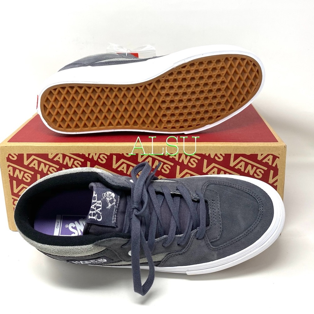 VANS Half Cab Pro Periscope Suede Grey Men Sneaker - Picture 6 of 10